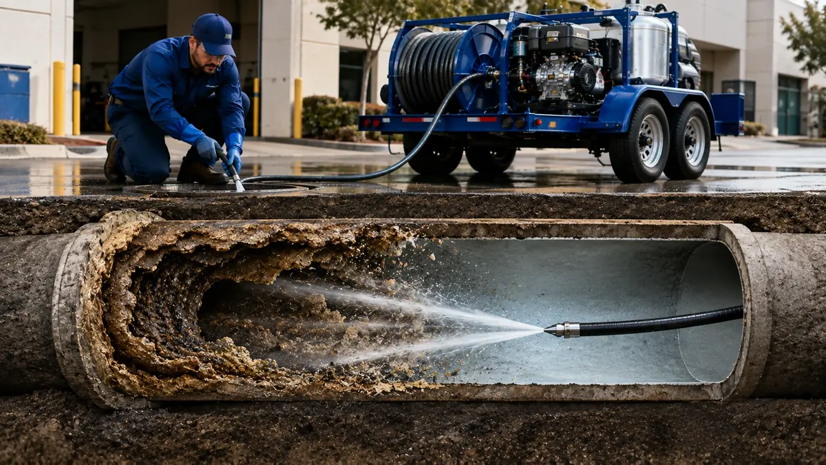 Sewer Pipe Descaling in Calabasas